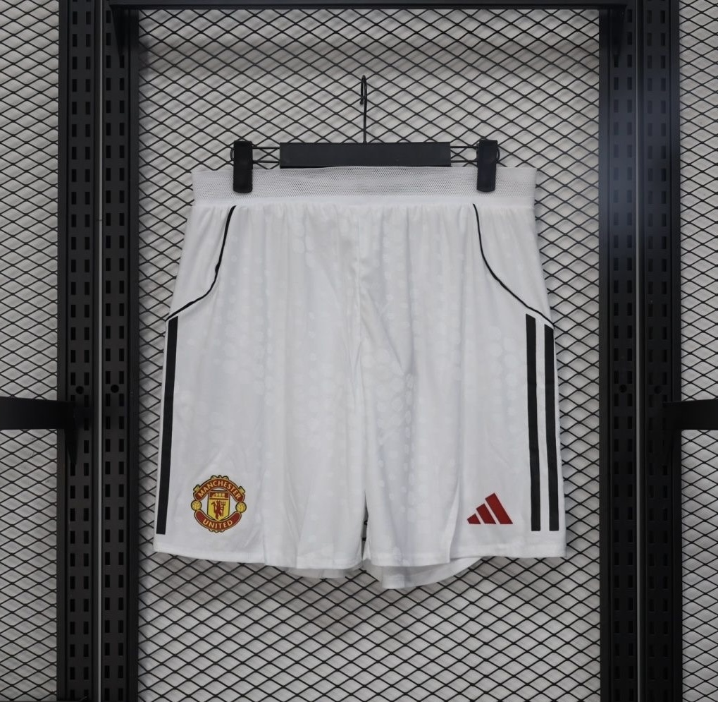 Manchester United Authentic Home Shorts 2025/26
