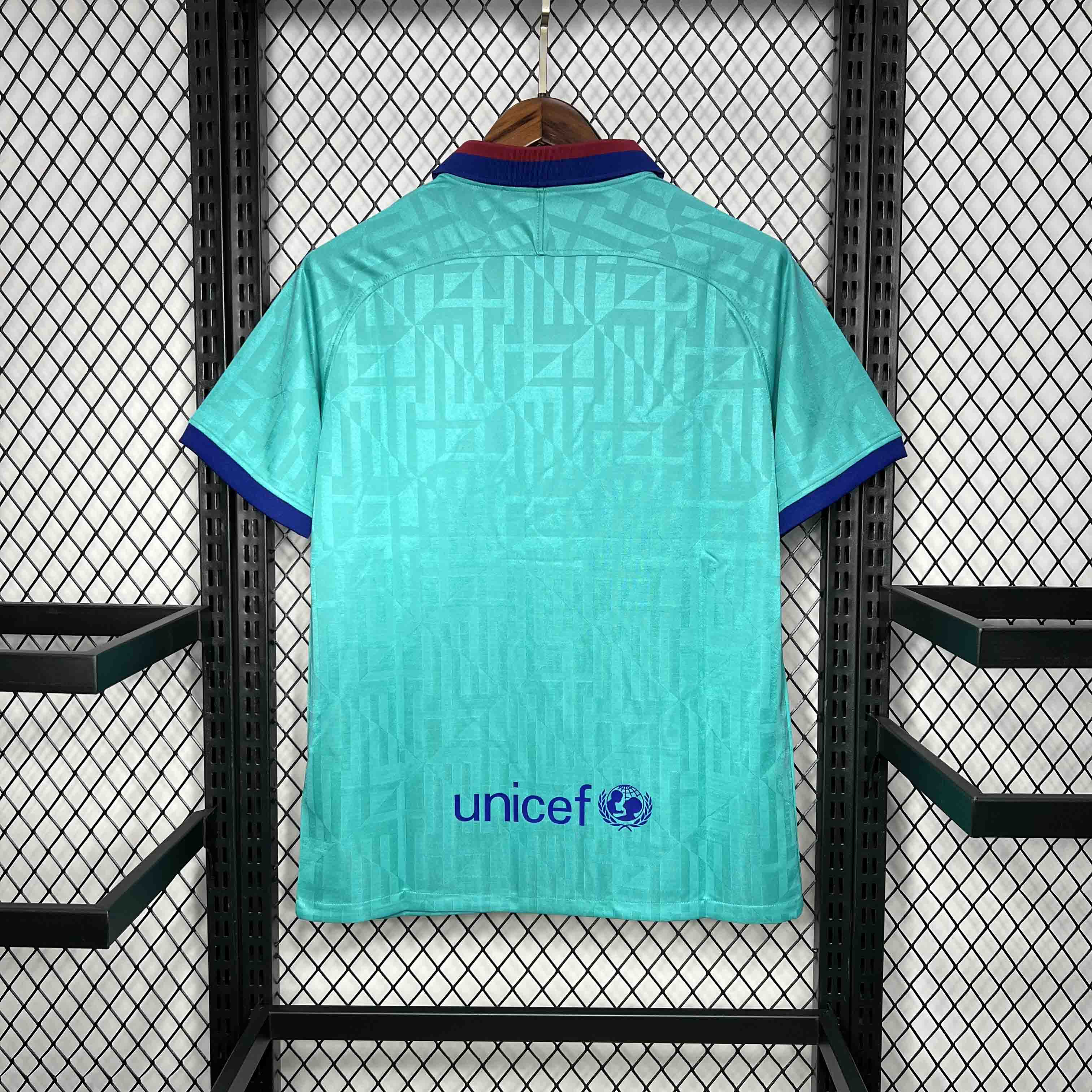 Barcelona Retro Jersey Third Away Soccer Shirt 2019/20