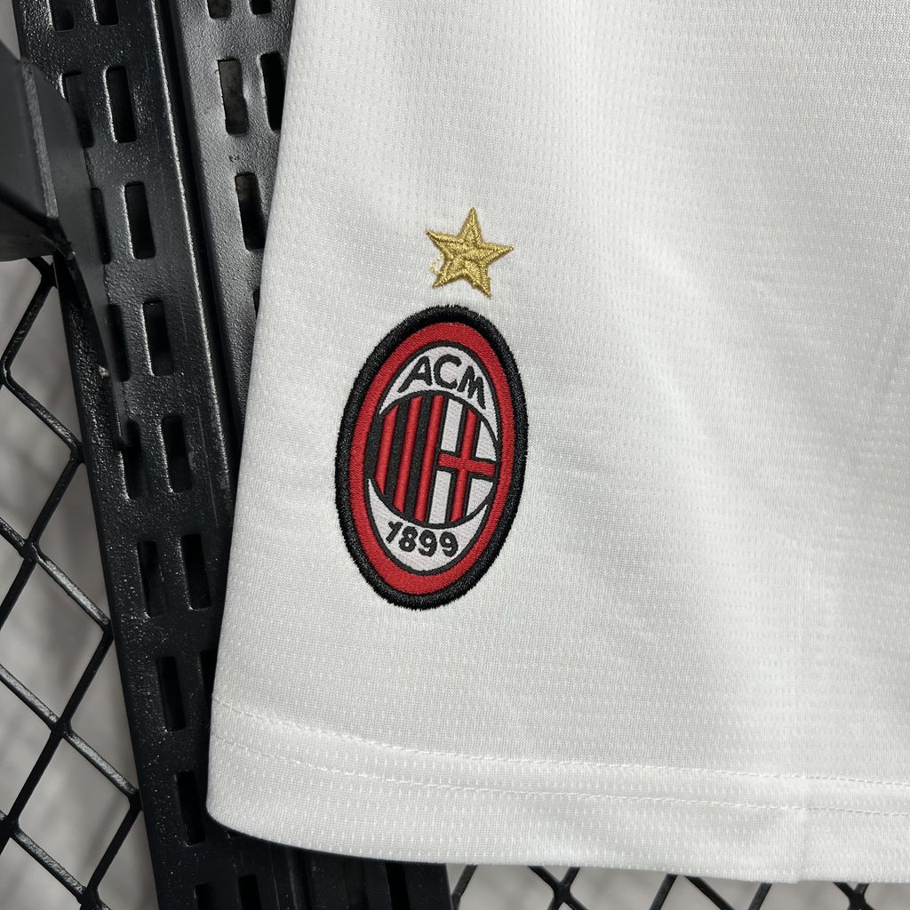 AC Milan Soccer Jersey Home Custom Shorts 2024/25