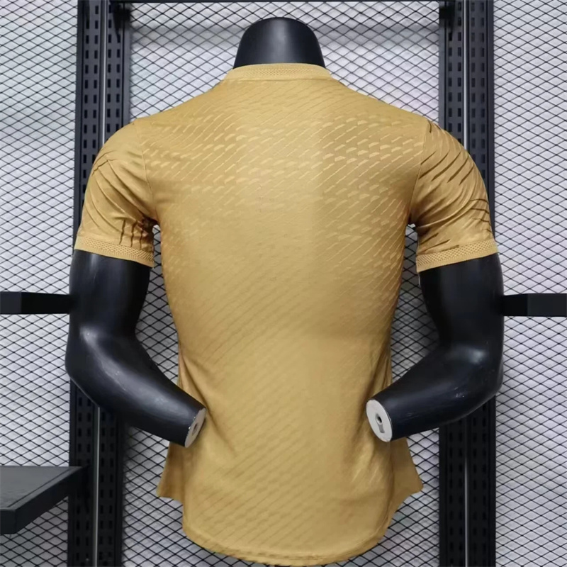 Real Madrid Authentic Soccer Jersey Golden Special Edition Shirt 2023/24