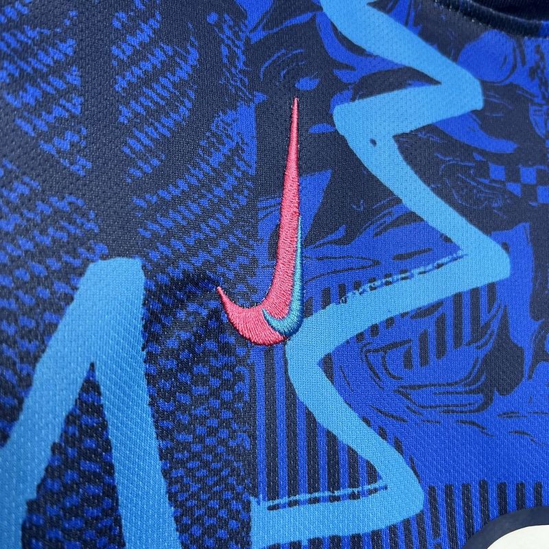 Atletico Madrid Soccer Jersey Third Away Kids Kit Jersey+Shorts 2024/25