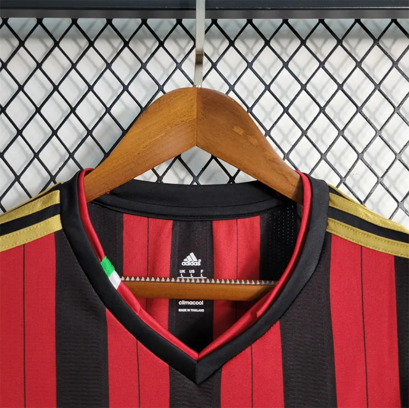 AC Milan Retro Soccer Jersey Home Custom Shirt 2013/14