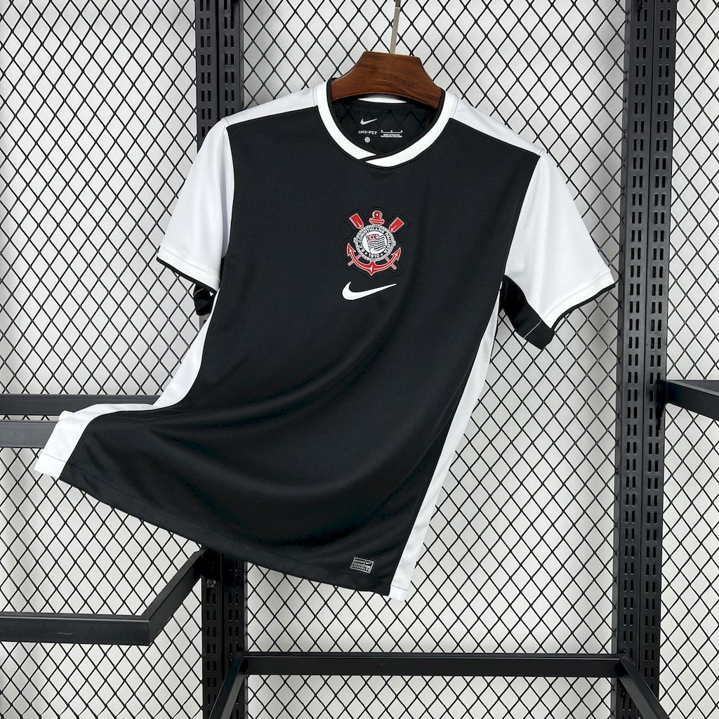 Corinthians Soccer Jersey Away Custom Shirt 2025