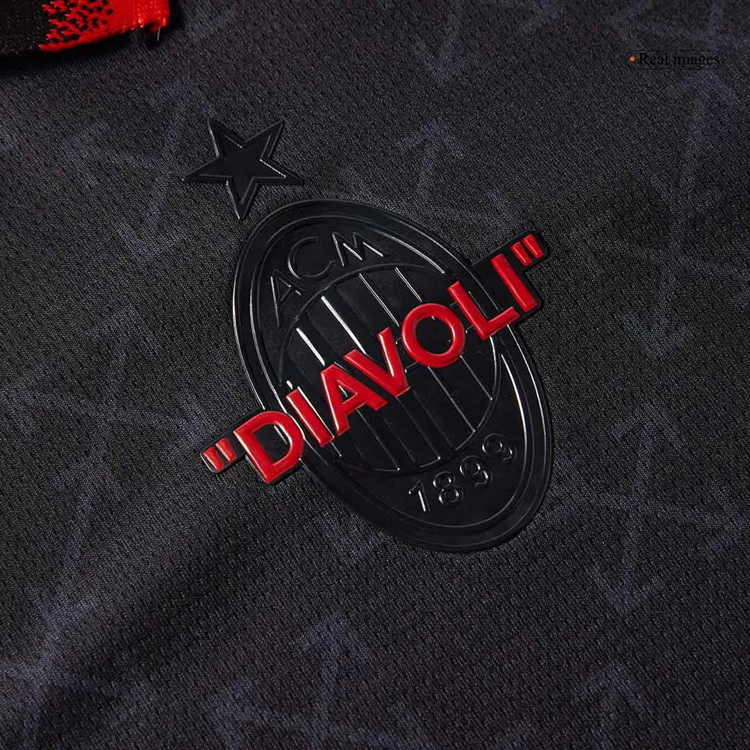 AC Milan Soccer Jersey Fourth Away Custom Shirt 2024/25