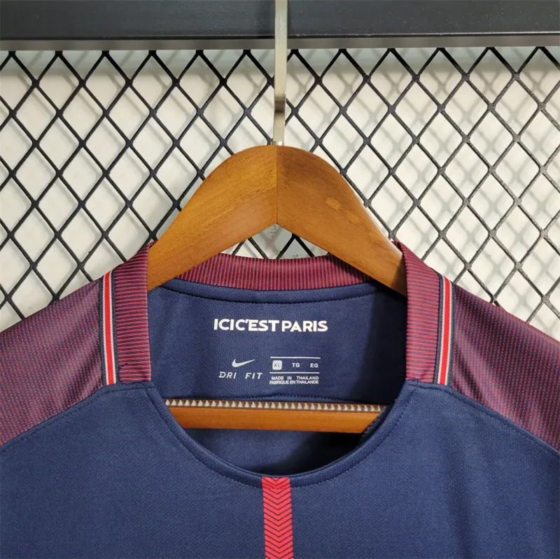 PSG Retro Jersey Home Soccer Shirt 2017/18