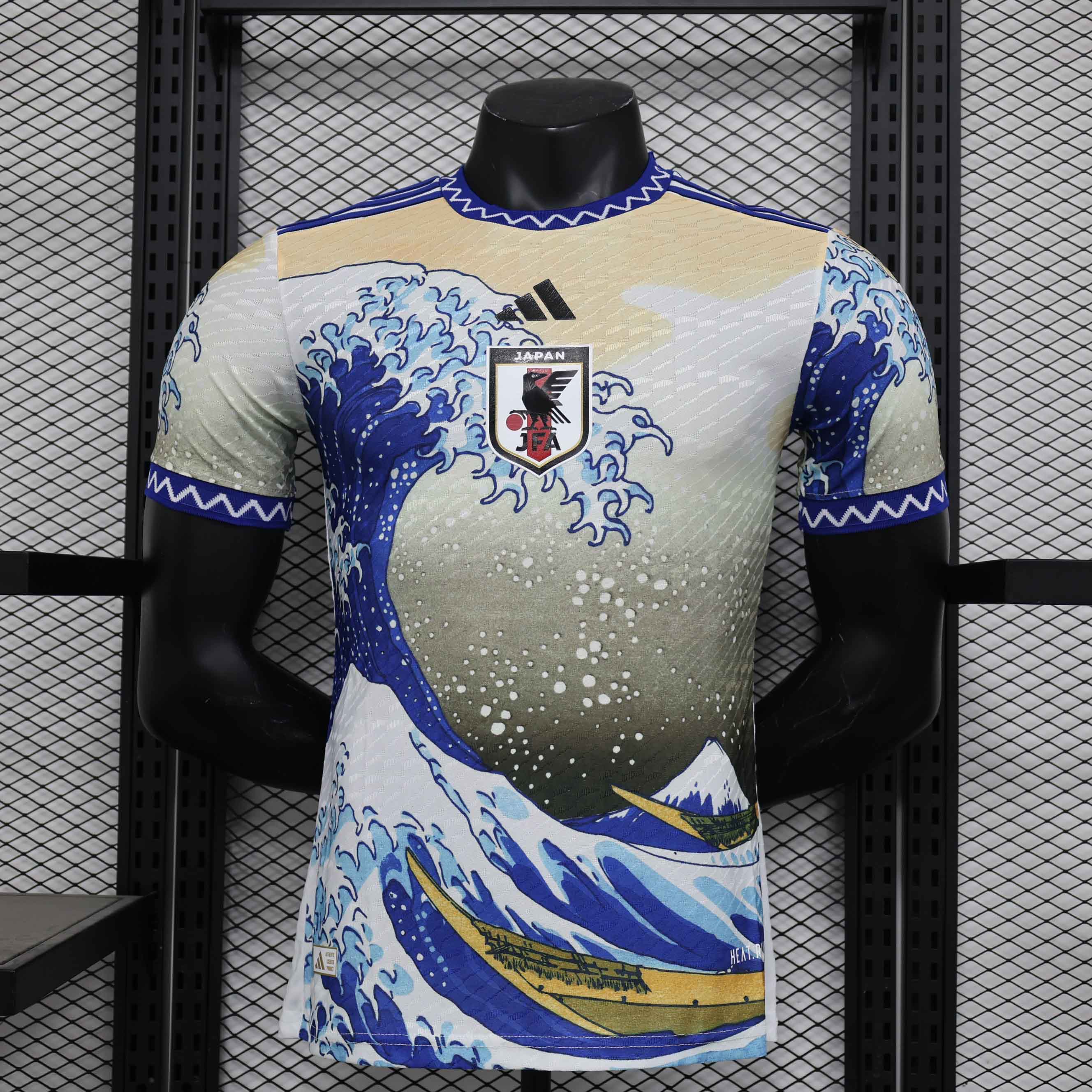 Japan Authentic Soccer Jersey Huge Waves Special Edition Shirt 2024