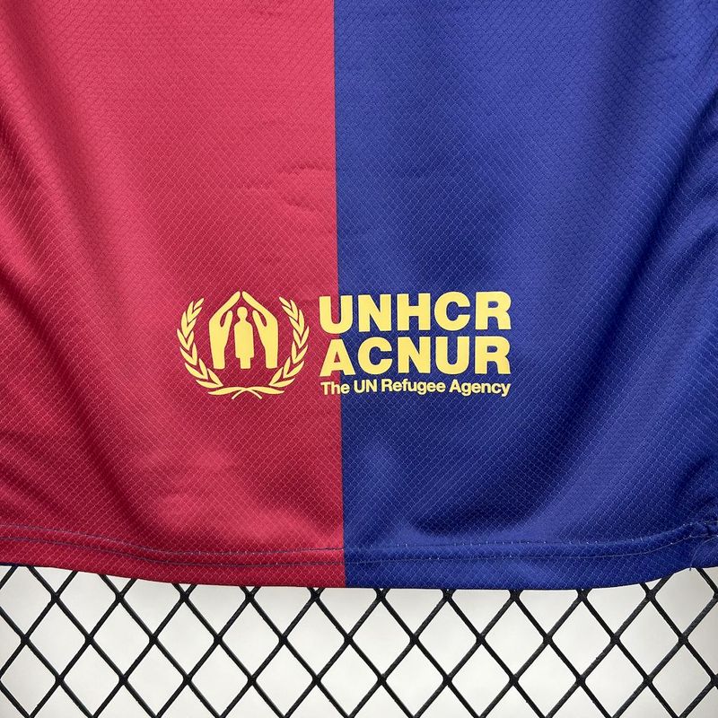 Barcelona Home x Travis Scott Soccer Kids Kit Jersey+Shorts 2024/25