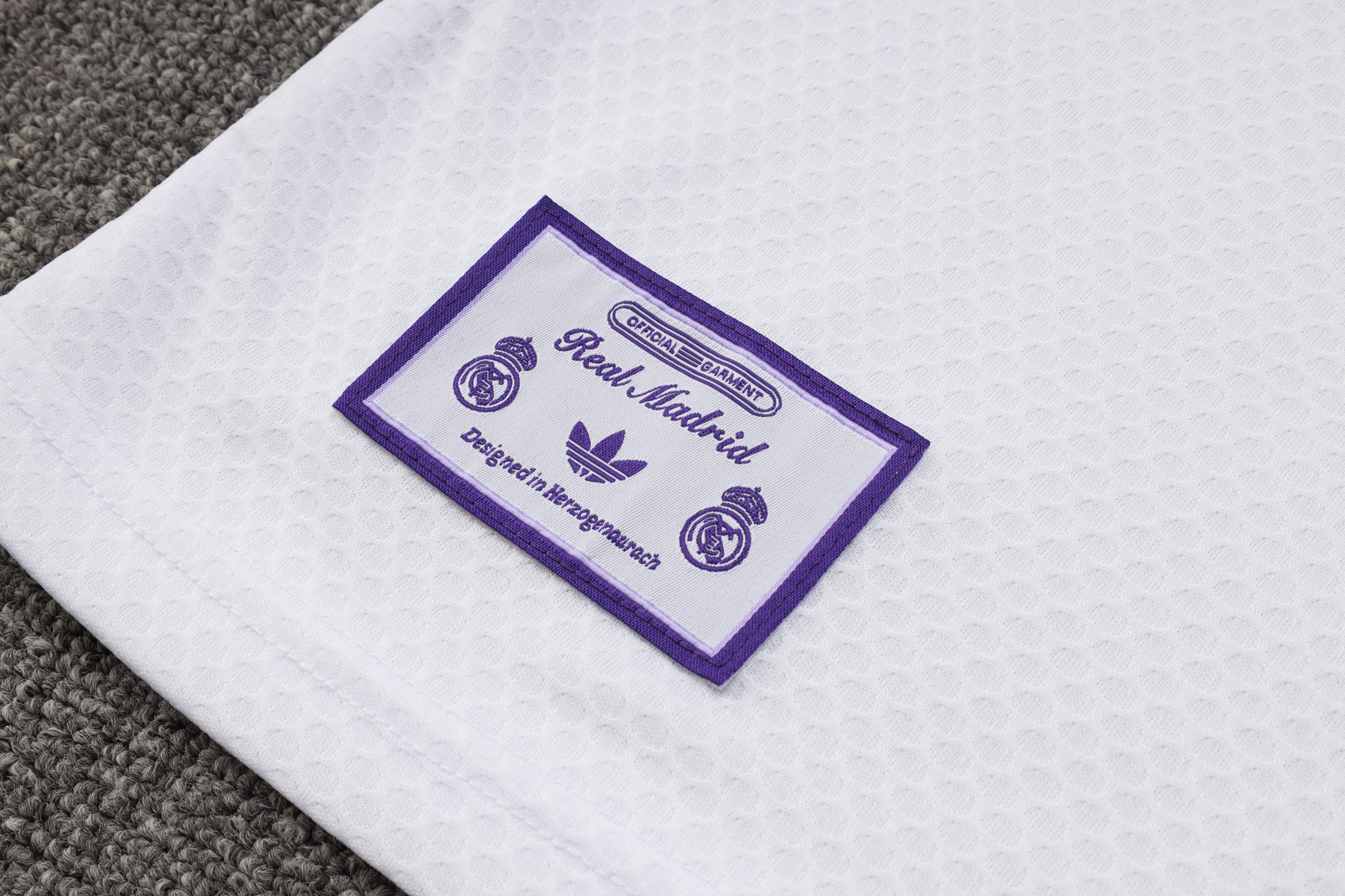 Real Madrid Training Jersey Kit White&Purple 2025/26