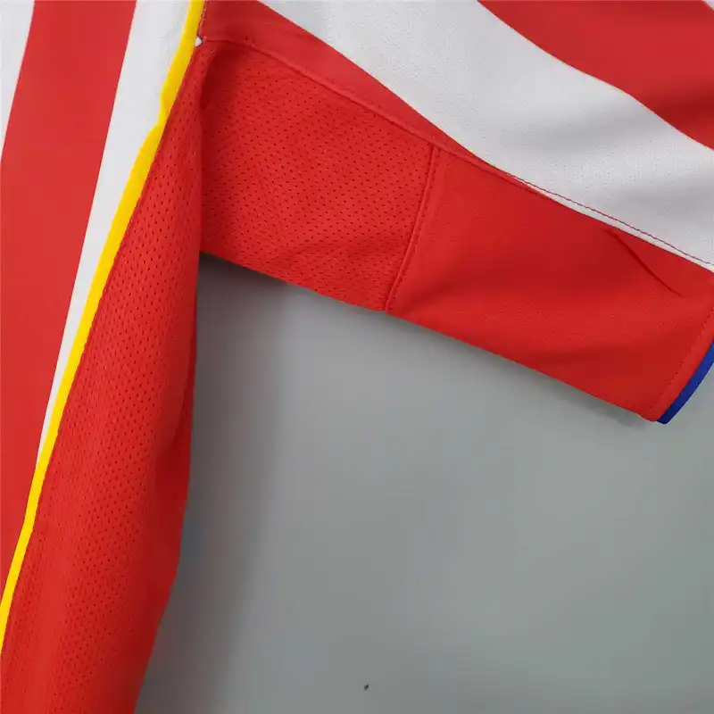 Atletico Madrid Retro Soccer Jersey Home Shirt 2004/05