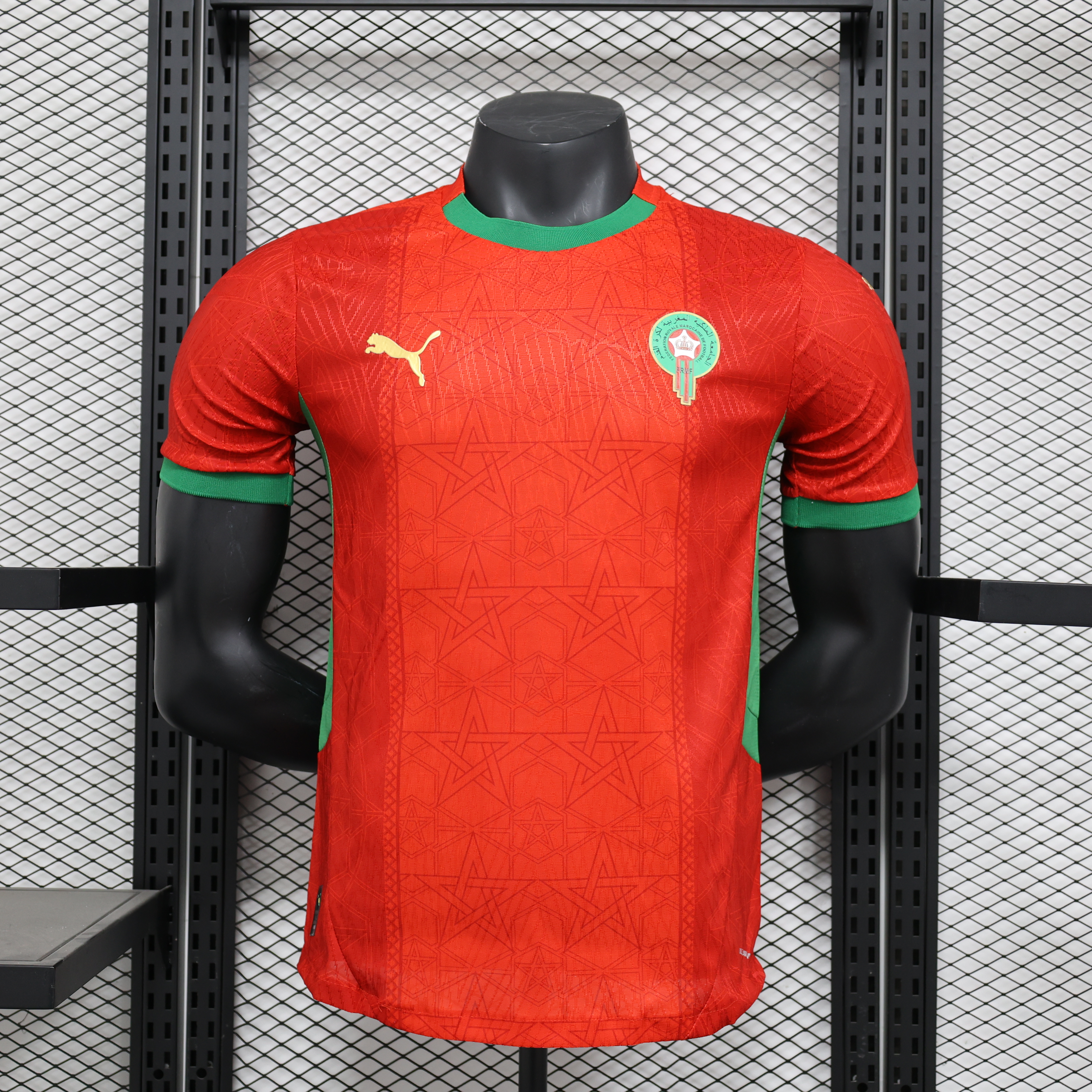 Morocco Authentic Soccer Jersey Home Shirt 2024-25
