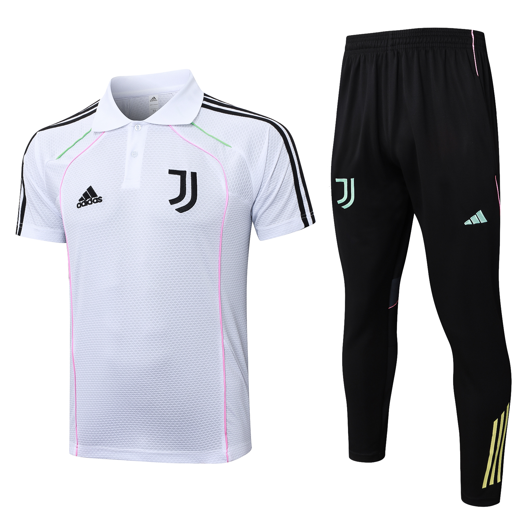 Juventus Training Kit (Polo+Pants) White 2025/26