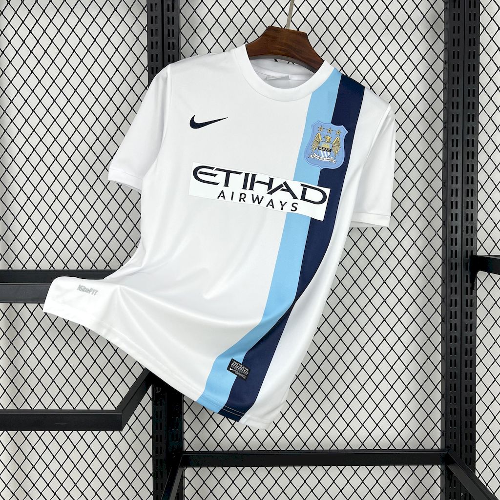 Manchester City Retro Third Away Football Jersey Shirt 2013/14