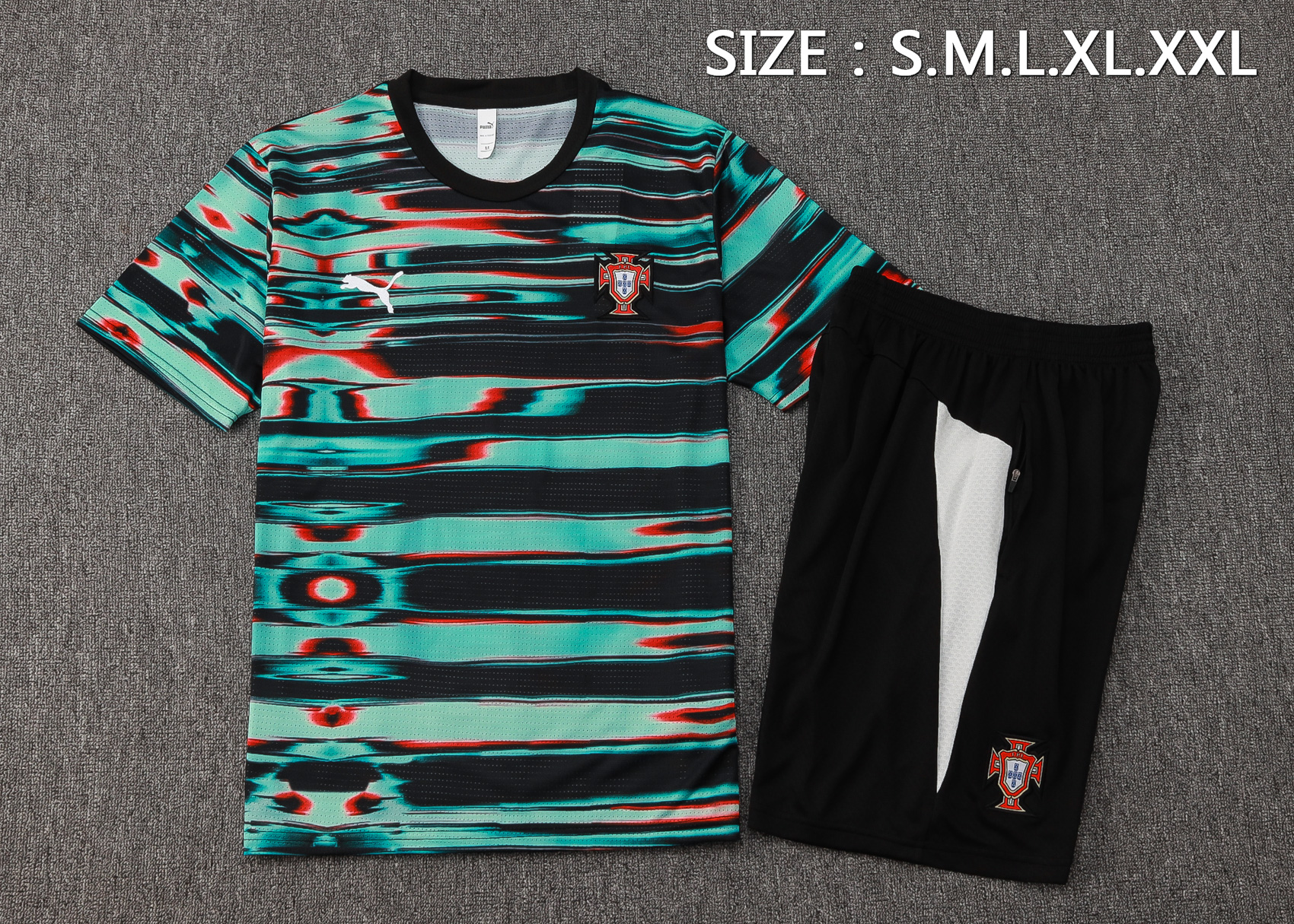 Portugal Training Jersey Kit Green 2025