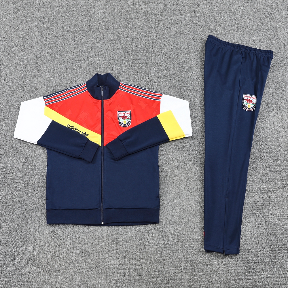Arsenal Retro Training Kit (Jacket+Pants) Red&Blue 2025/26