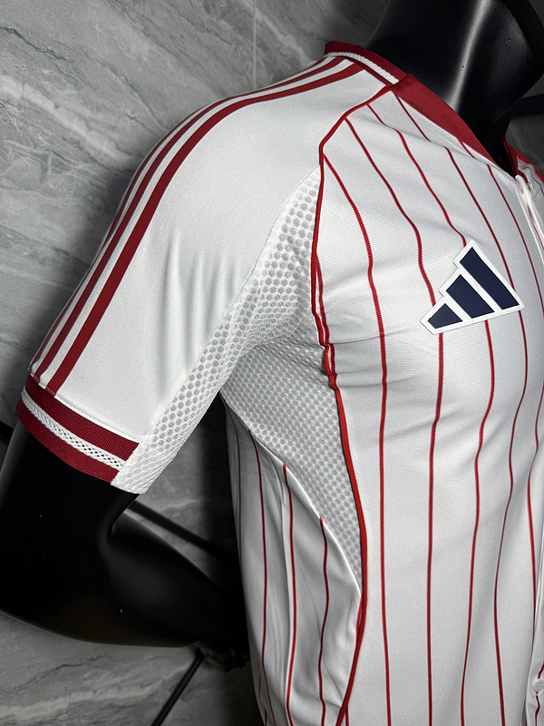 Arsenal Authentic x US Pack Baseball Shirt 2025/26