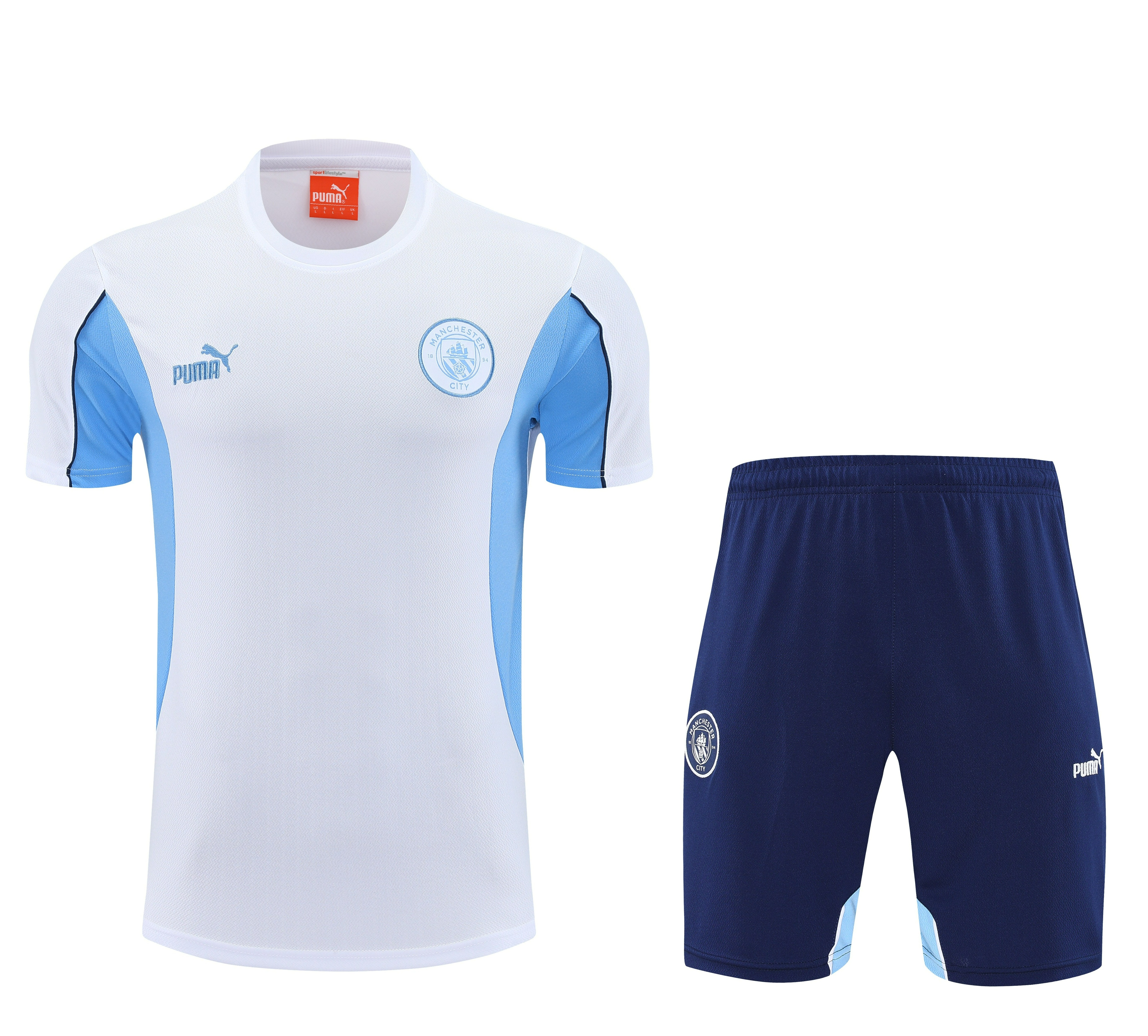 Manchester City Training Jersey Kit White 2025/26