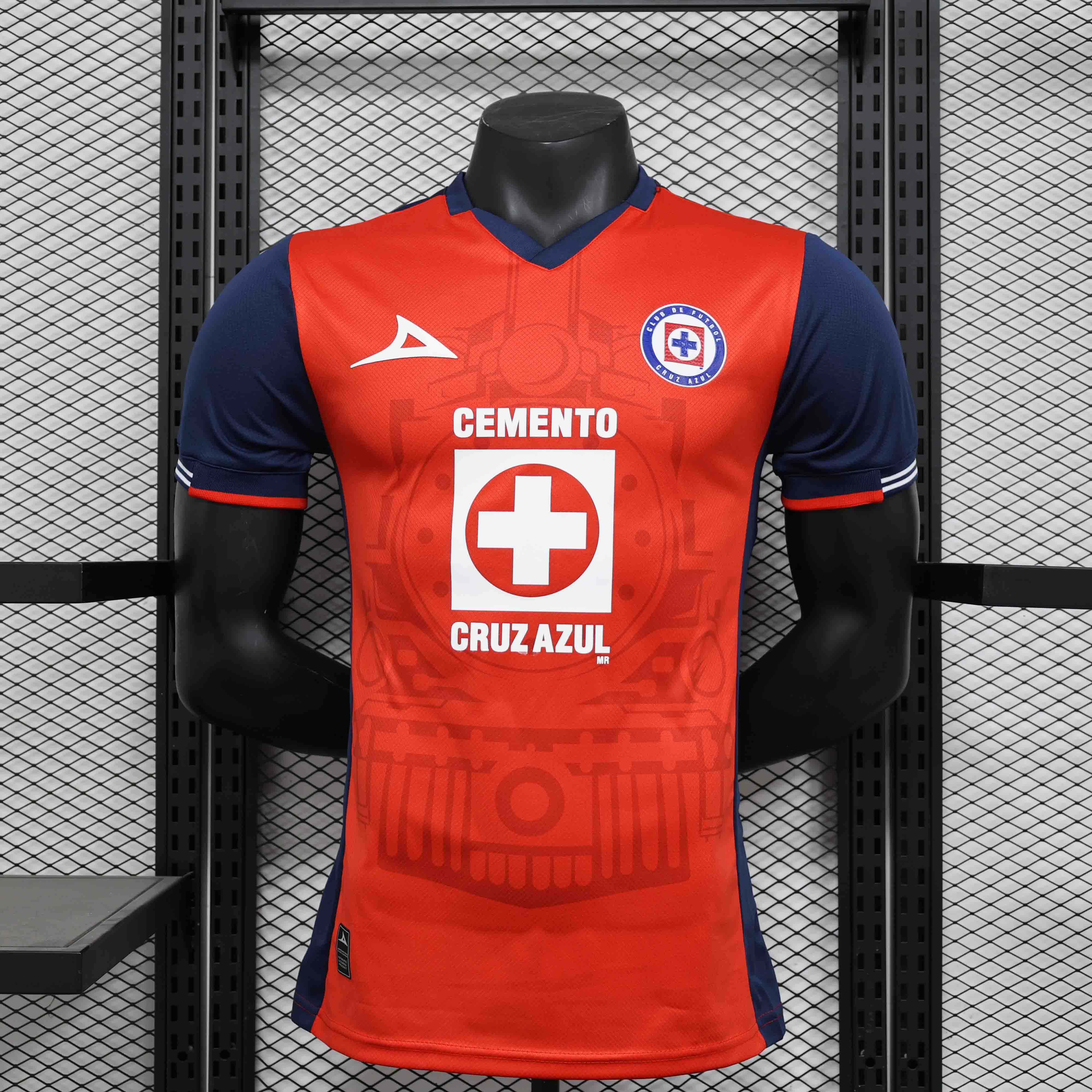 Cruz Azul Authentic Soccer Jersey Third Away Shirt 2024/25