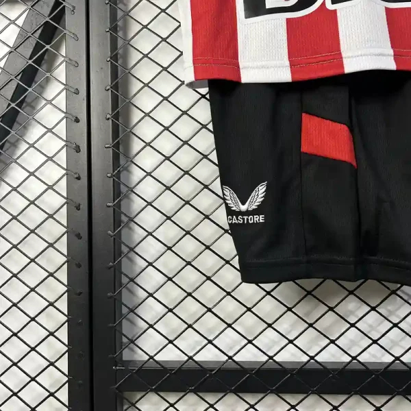 Athletic Club de Bilbao Soccer Jersey Homee Kids Kit Jersey+Shorts 2025/26