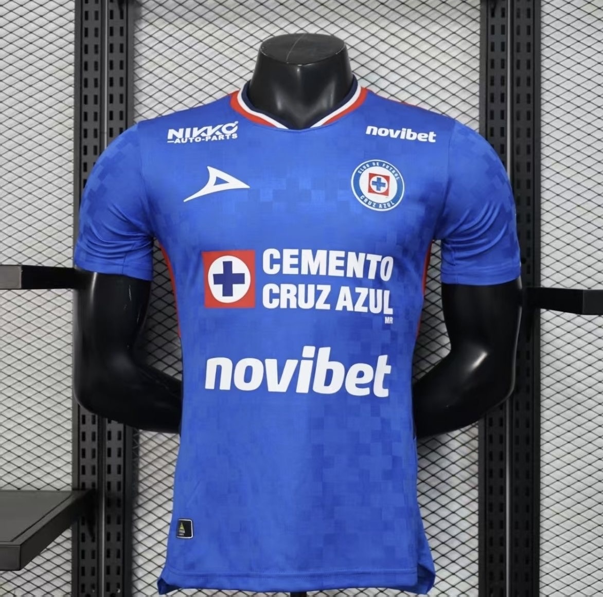 Cruz Azul Authentic Soccer Jersey Home Shirt 2025/26 - With Sponsor