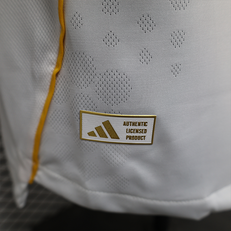 Real Madrid Authentic Soccer Jersey Home Long Sleeve Shirt 2025/26