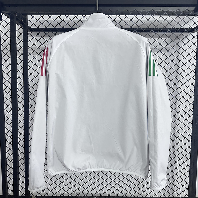 Italy Reversible Double-Sides Windbreaker Jacket Blue&White 2025