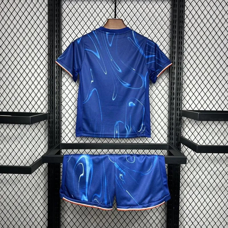 Chelsea Football Jersey Home Kids Kit Jersey+Shorts 2024/25