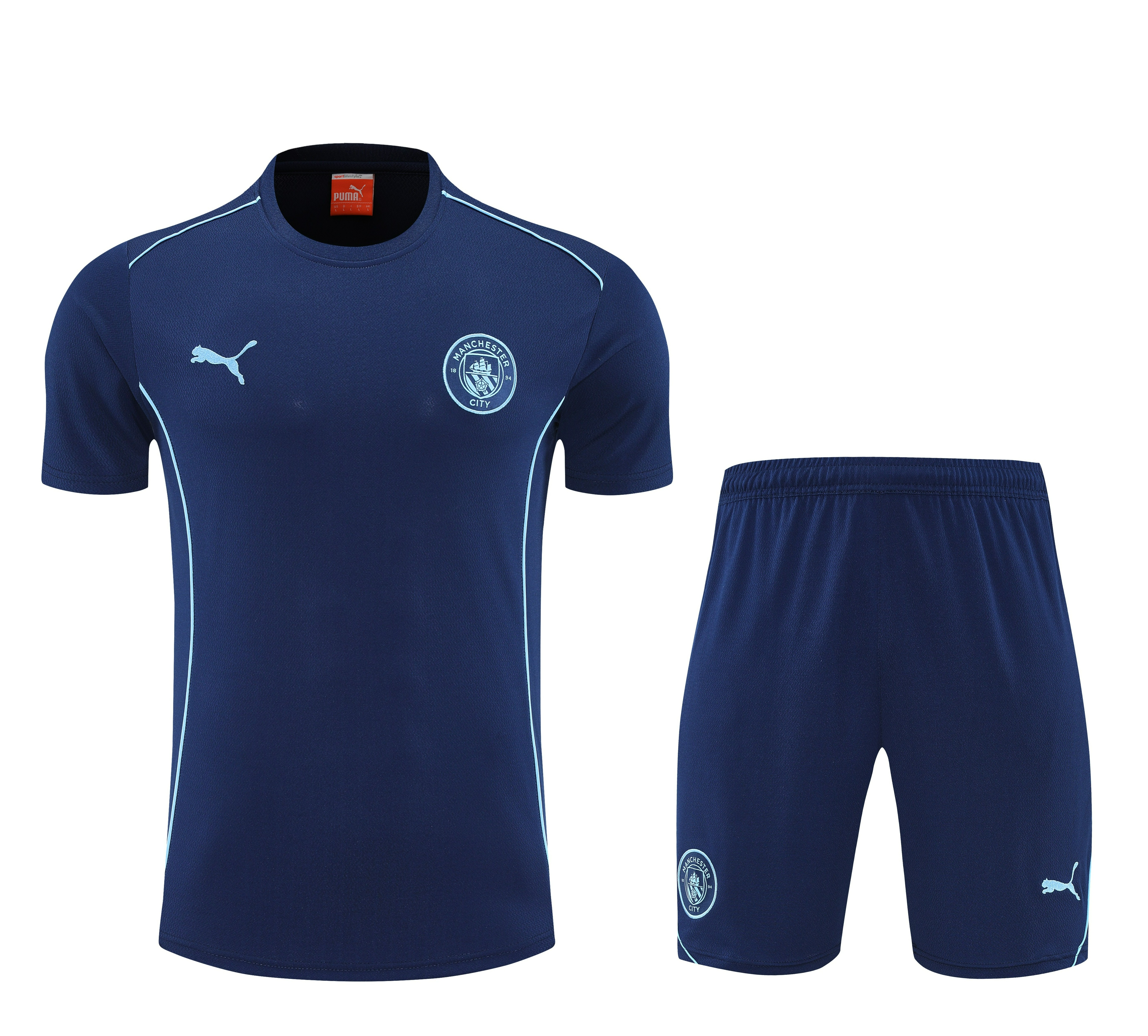 Manchester City Training Jersey Kit Navy 2025/26