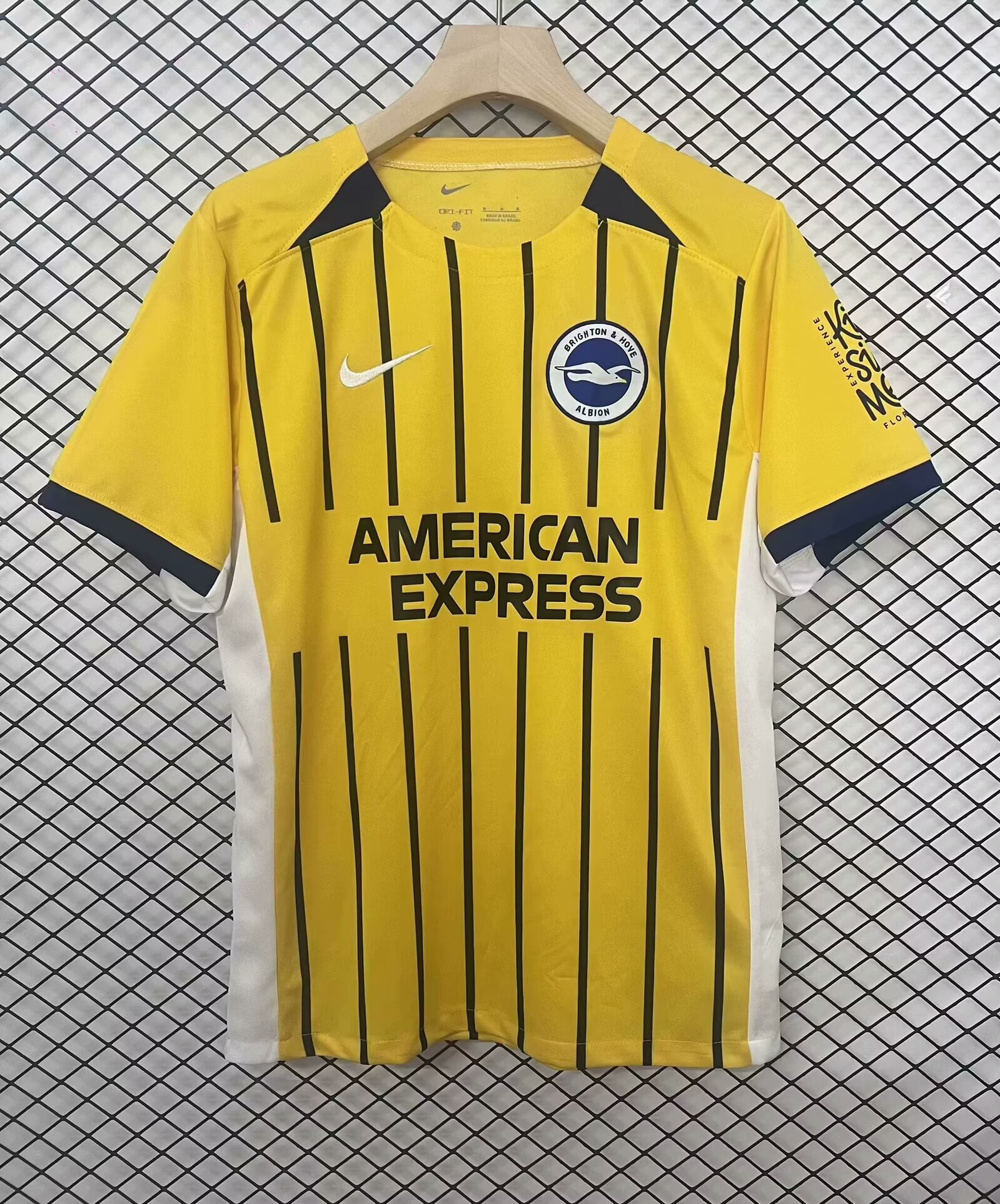 Brighton & Hove Albion Football Jersey Away Custom Shirt 2024/25