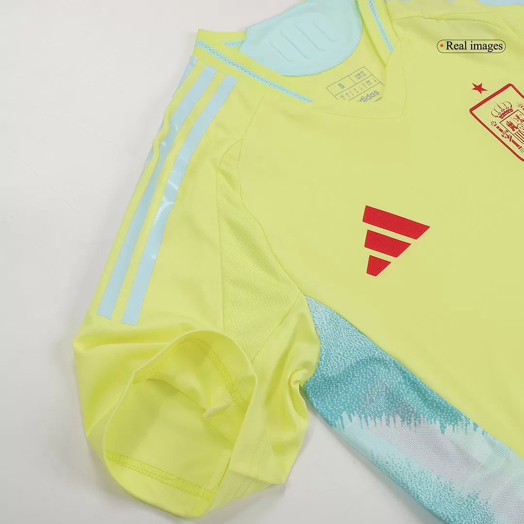 Spain Authentic Soccer Jersey Away Shirt EURO 2024