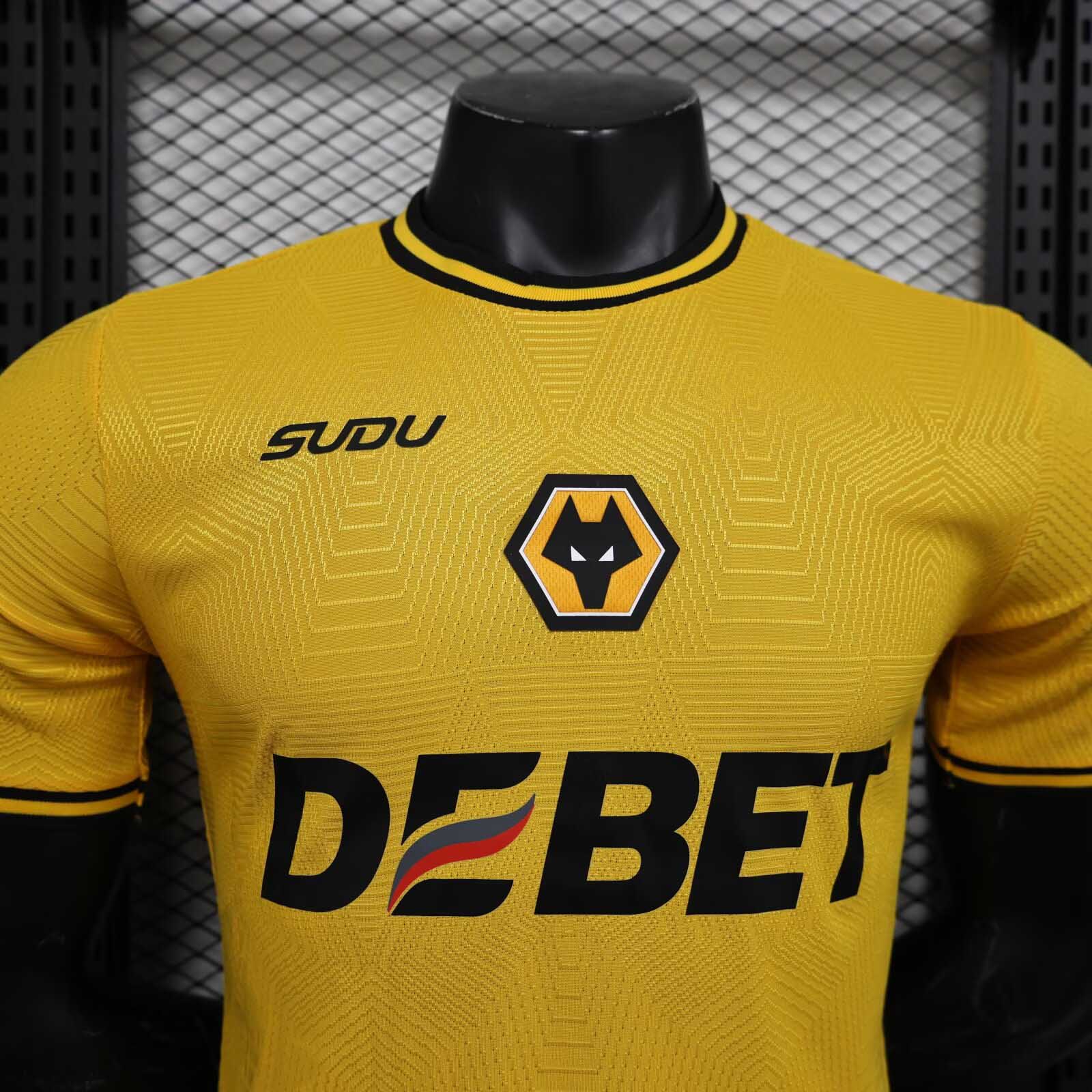 Wolves Authentic Football Jersey Home Shirt 2024/25