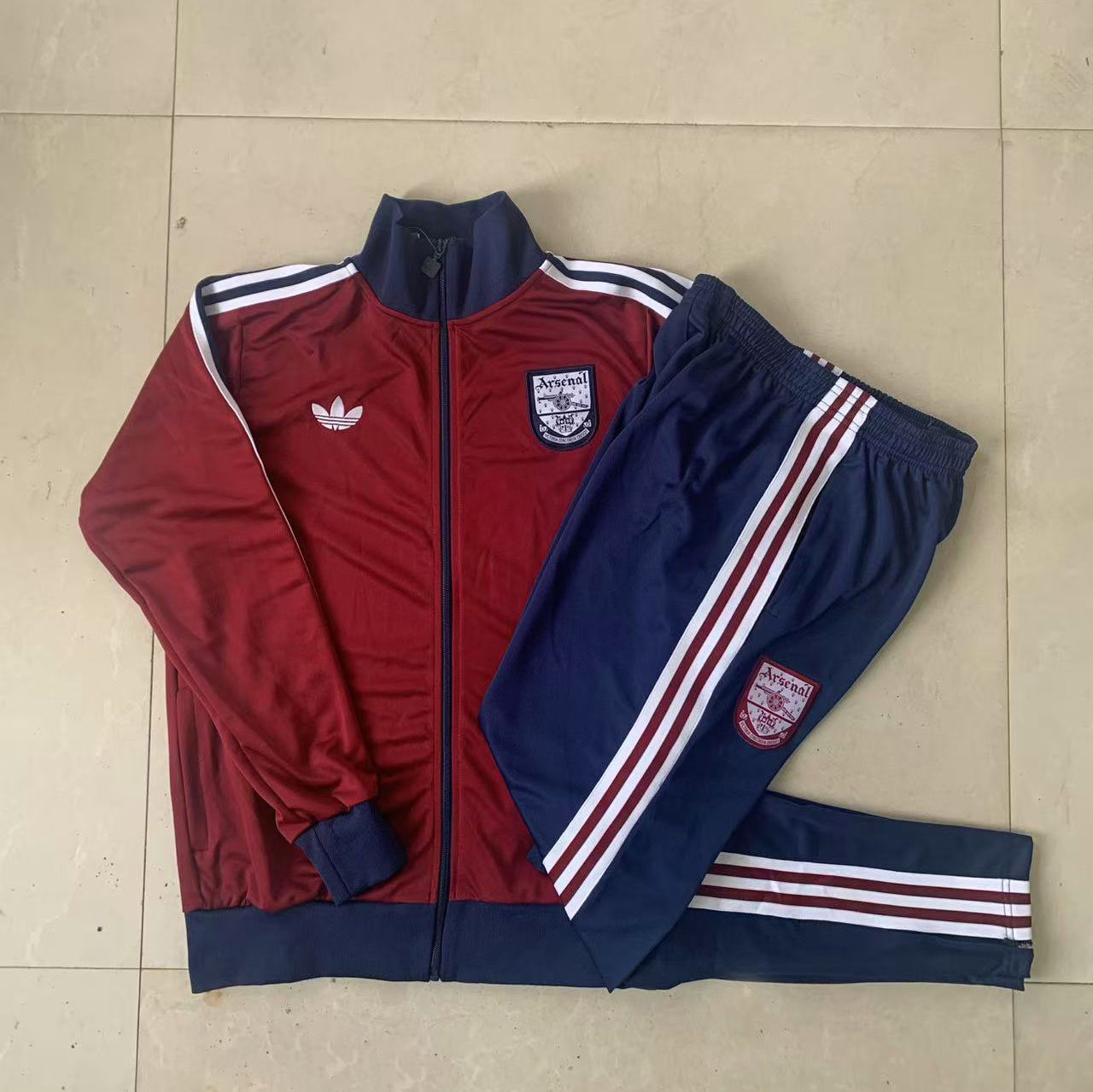 Kids Arsenal Training Kit (Jacket+Pants) Red 2025/26