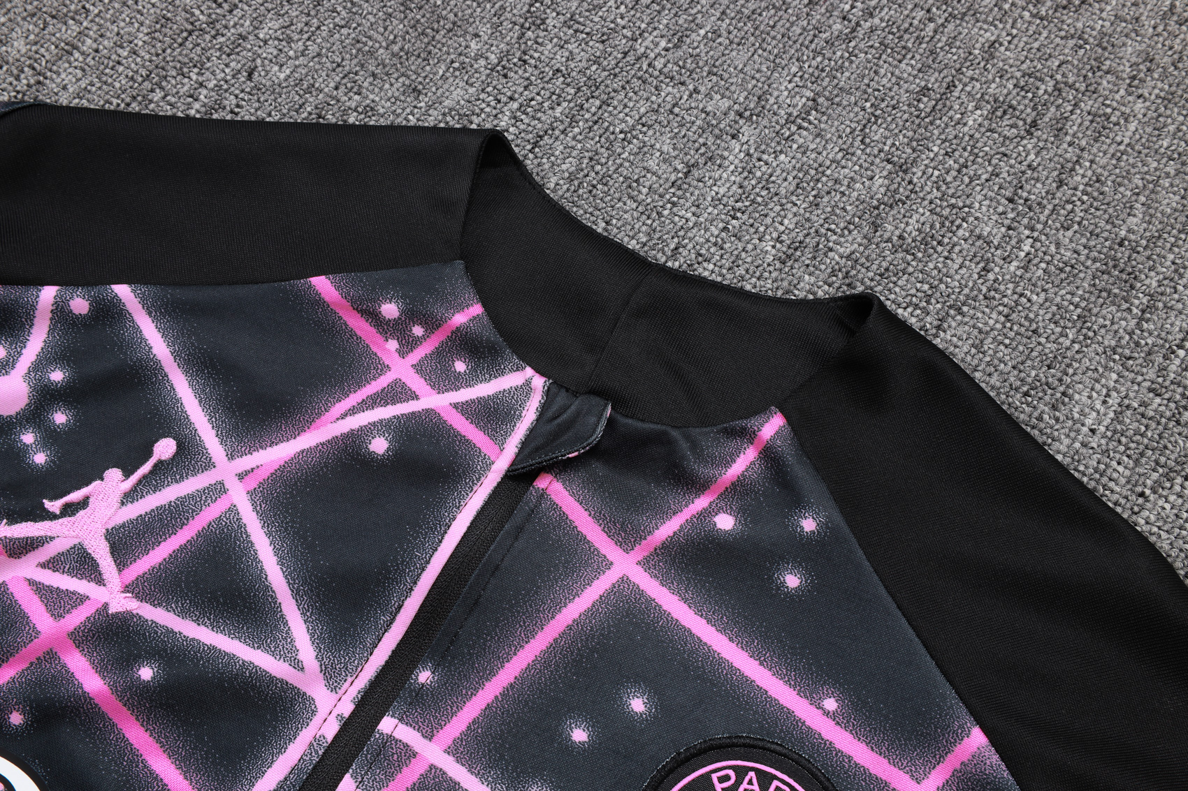 PSG Training Kit (Sweatshirt+Pants) Black 2025/26