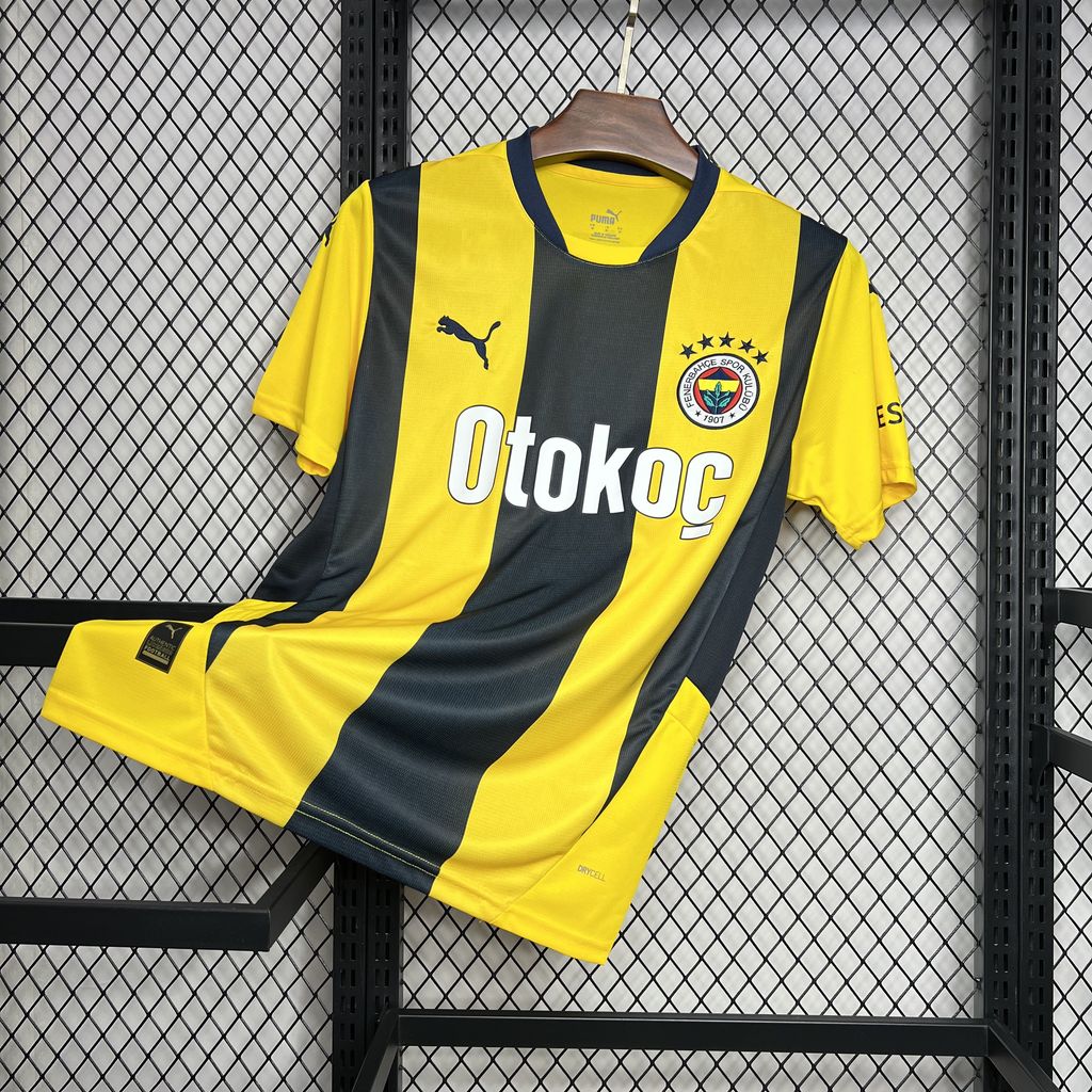 Fenerbahce Soccer Jersey Home Custom Shirt 2024/25