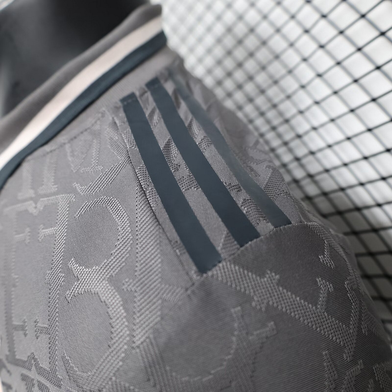 Real Madrid Authentic Soccer Jersey Third Away Shirt Long Sleeve 2024/25