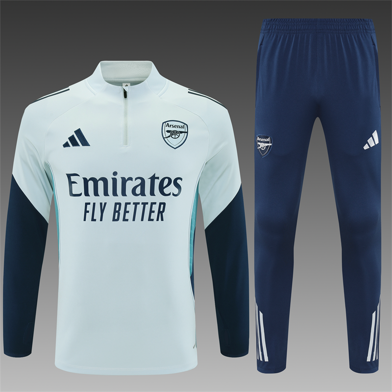 Arsenal Training Kit (Sweatshirt+Pants) Grey 2025/26