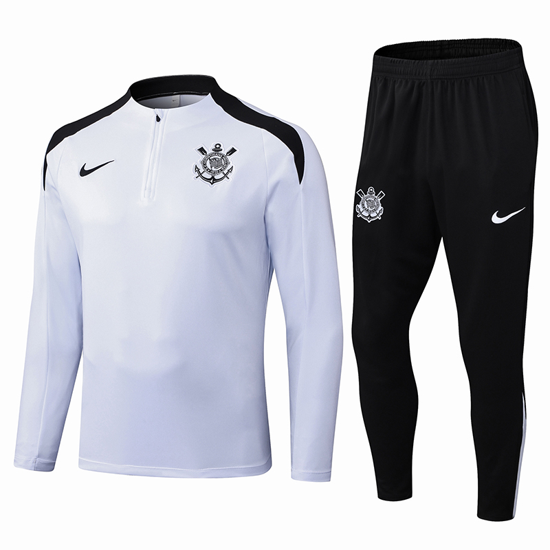Corinthians Training Kit (Sweatshirt+Pants) White 2025