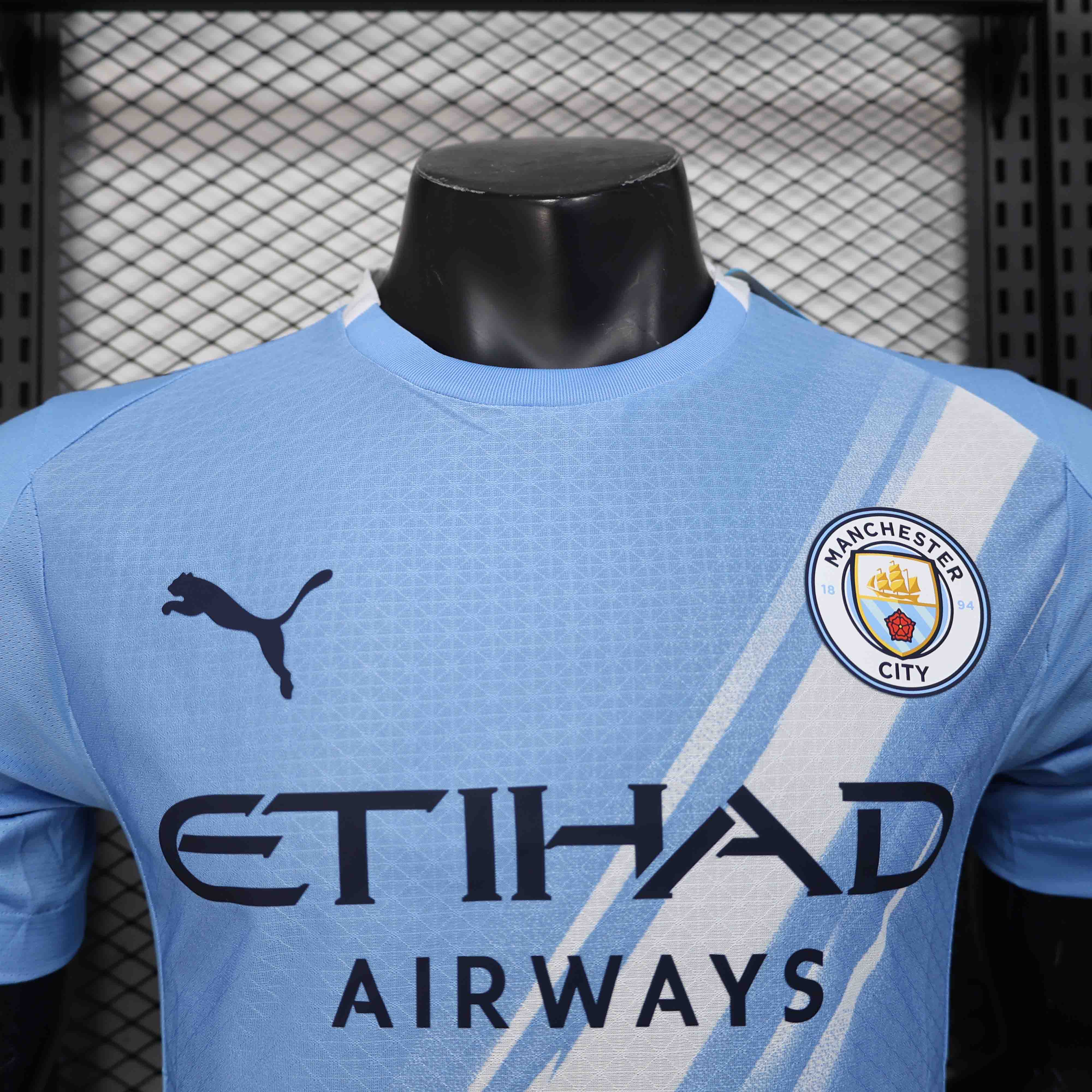 Manchester City Authentic Home Football Jersey Shirt 2025/26