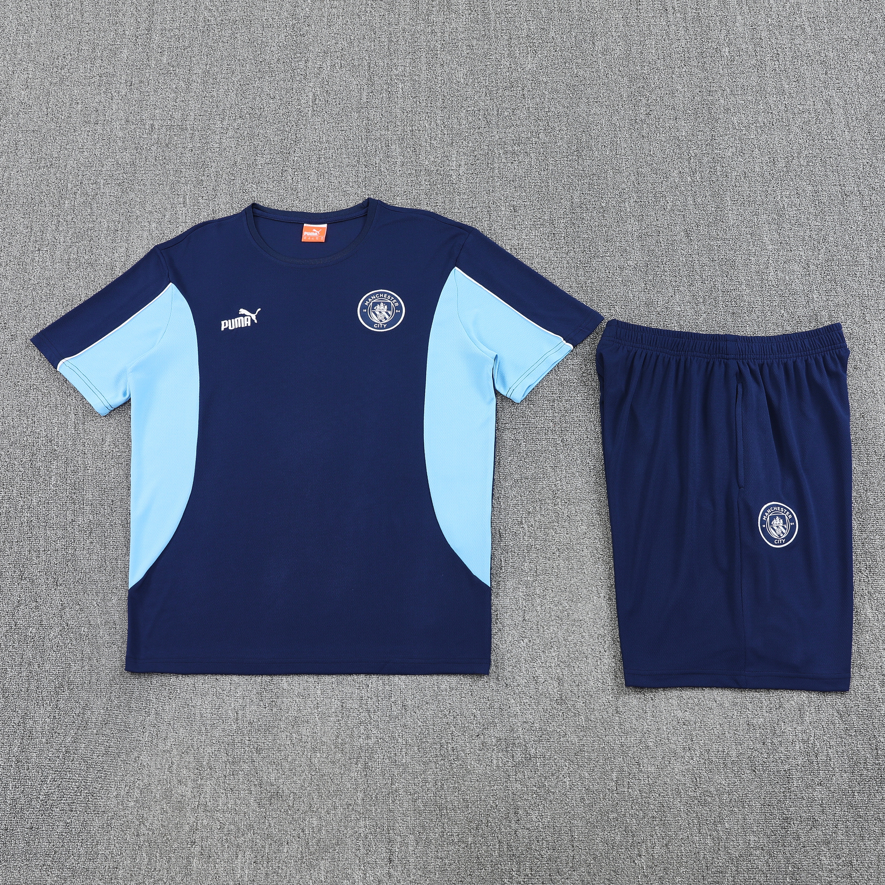 Manchester City Training Jersey Kit Navy 2025/26