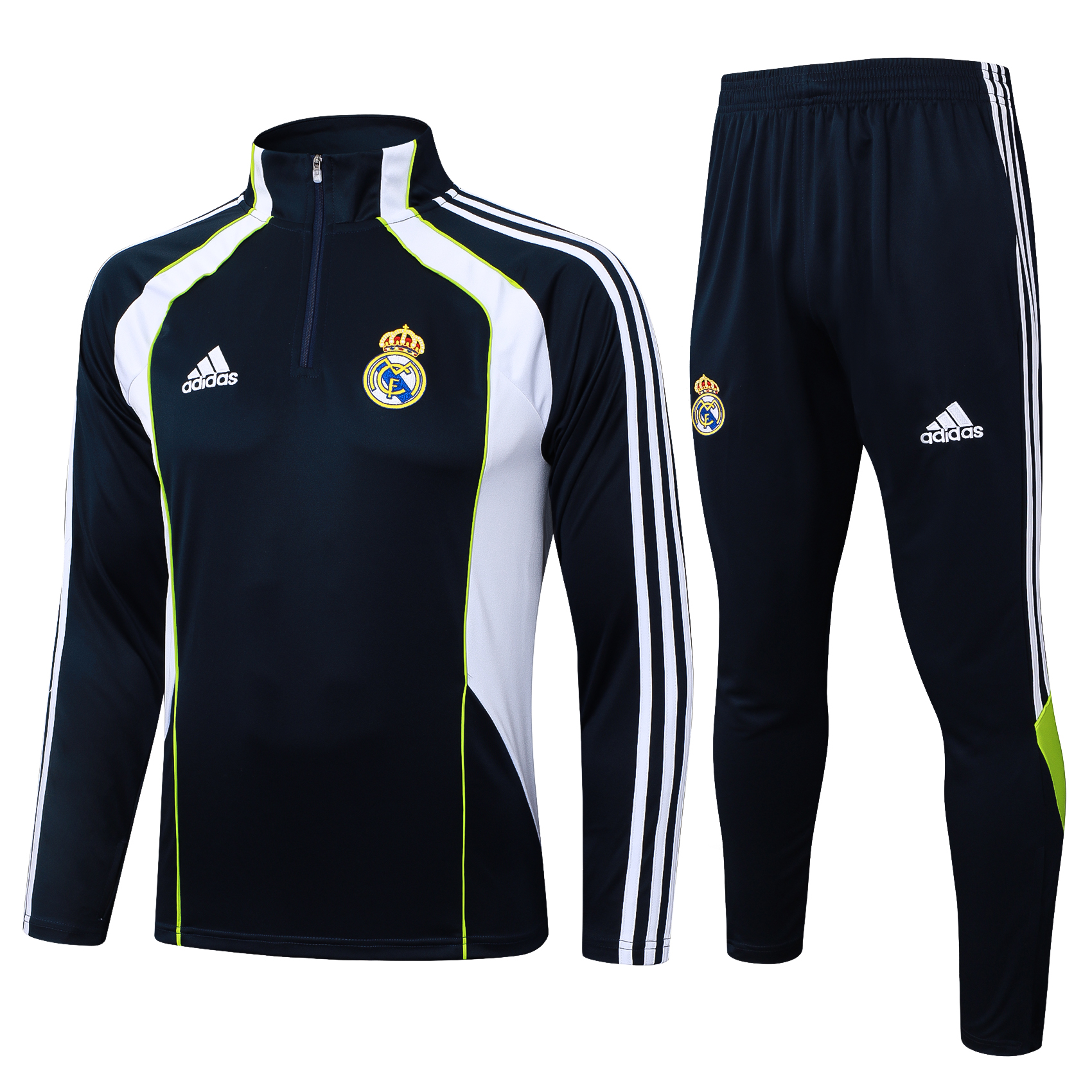 Real Madrid Training Kit (Sweatshirt+Pants) Cyan 2025/26