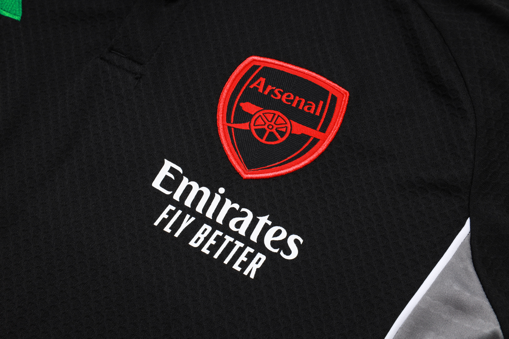 Arsenal Training Jersey Kit Black 2025/26