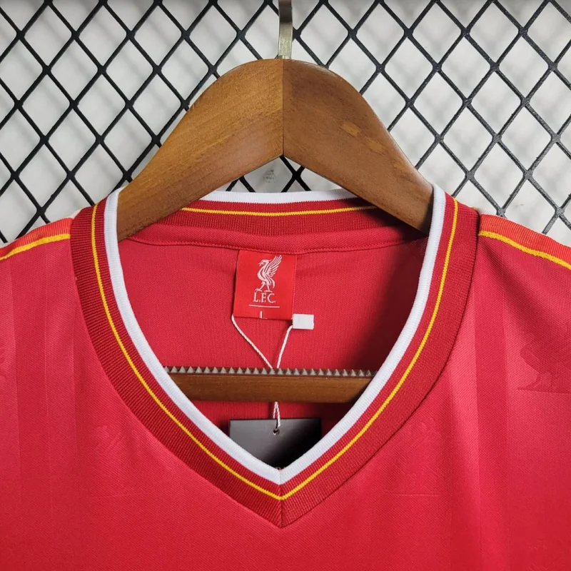 Liverpool Retro Football Jersey Home Custom Shirt 1985-86