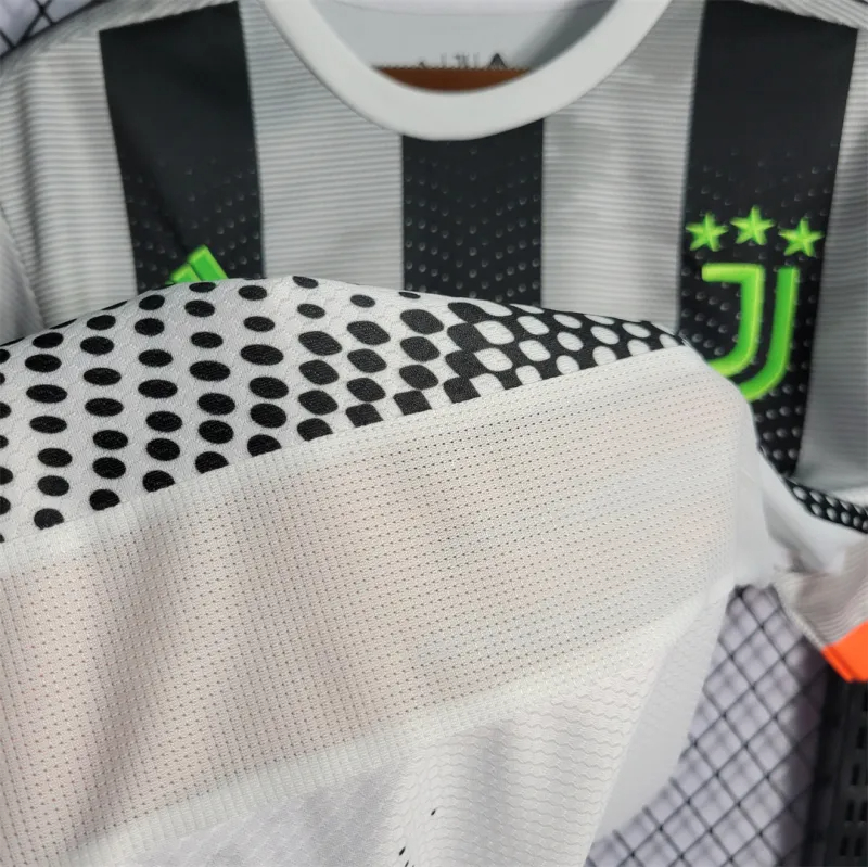 Juventus Retro Soccer Jersey Home x Palace Custom Shirt 2019-20