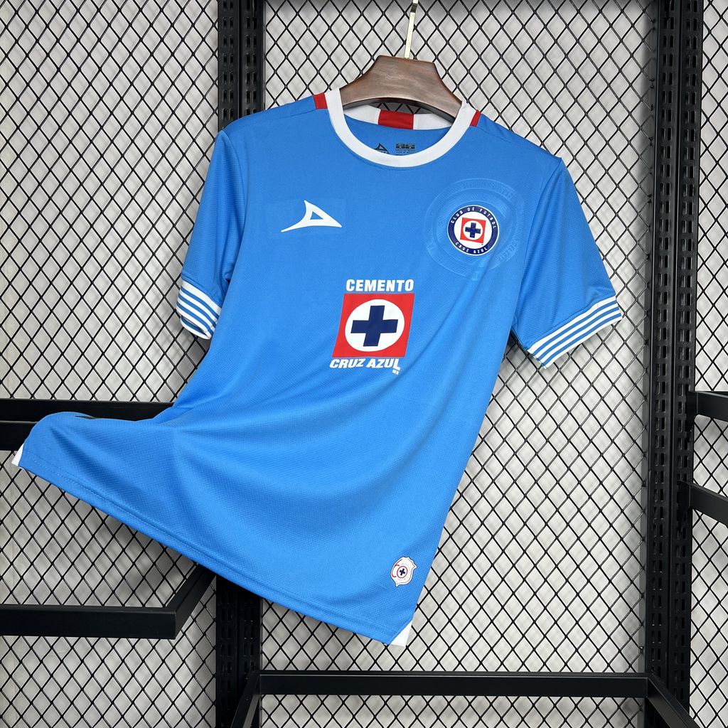 Cruz Azul Soccer Jersey Home Custom Shirt 2024/25