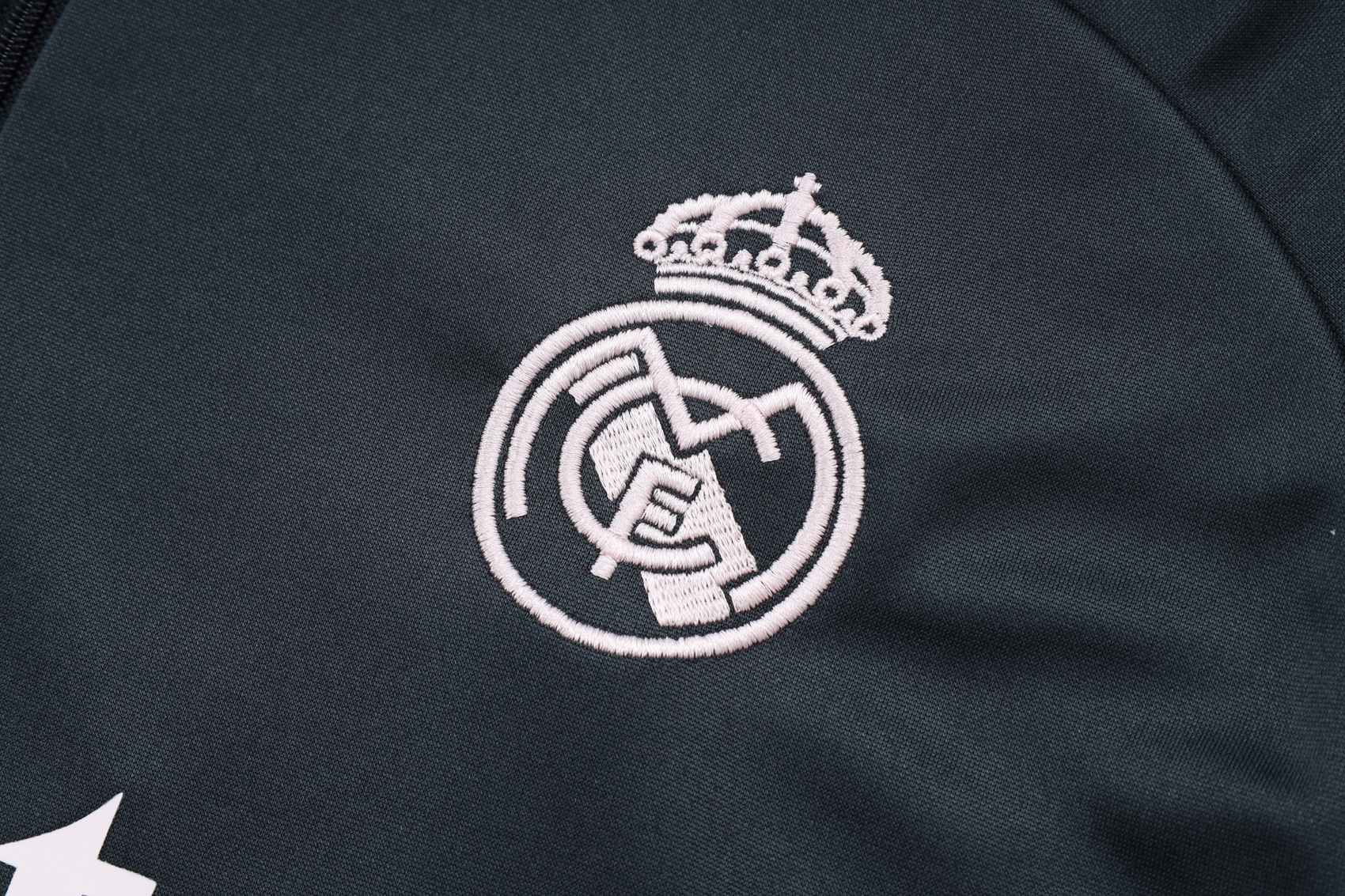 Real Madrid Training Kit (Sweatshirt+Pants) Dark Grey 2025/26