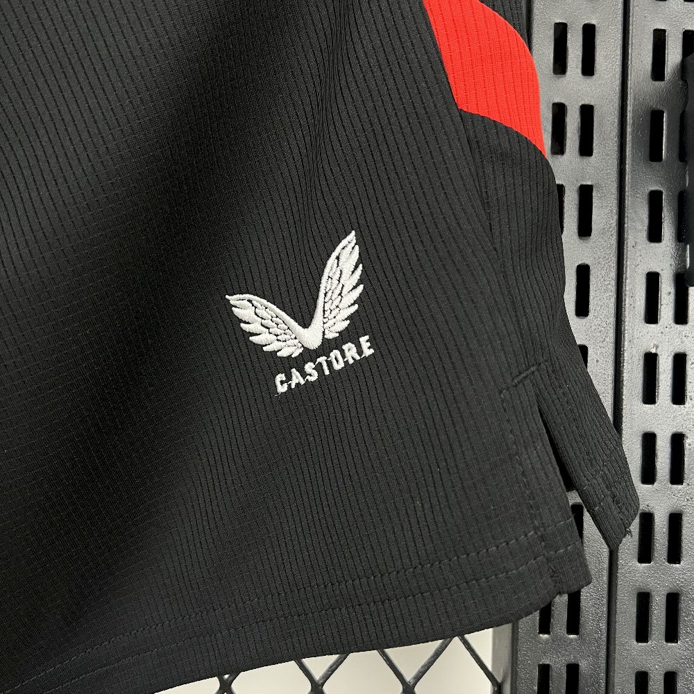 Athletic Club de Bilbao Soccer Jersey Home Custom Shorts 2025/26