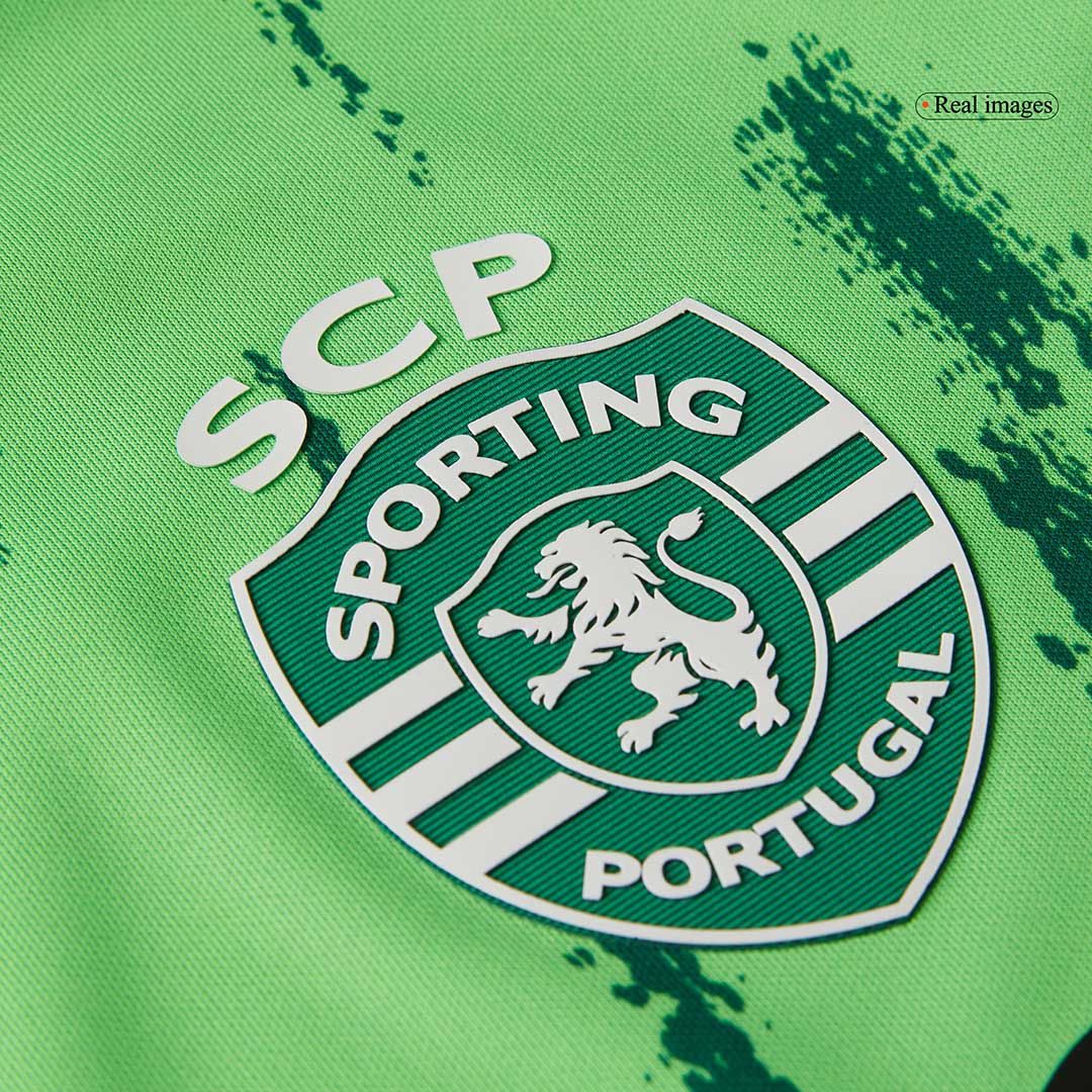 Sporting CP Soccer Jersey Fourth Away Custom Shirt 2024/25