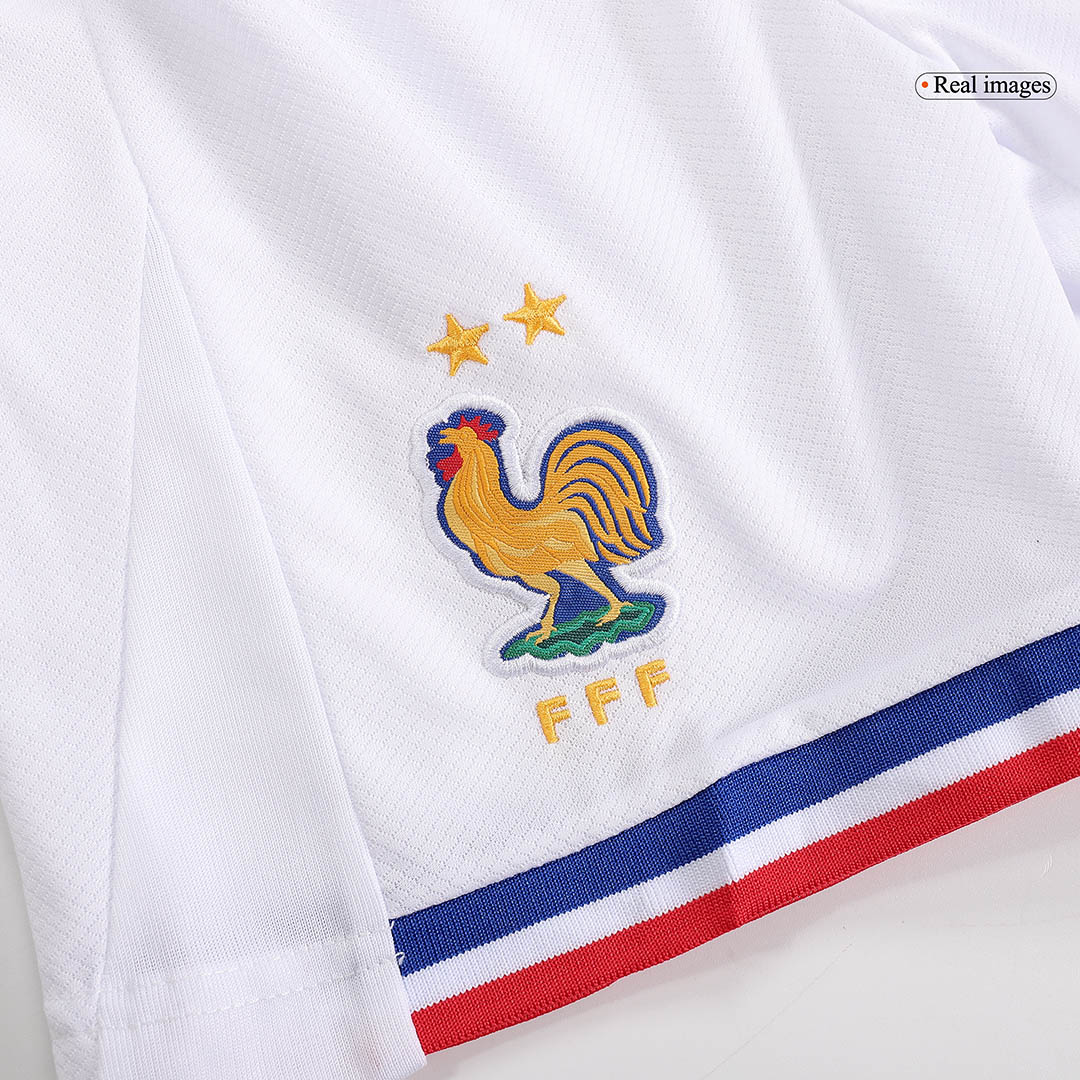 France Home Football Uniform Kids Kit Jersey+Shorts EURO 2024