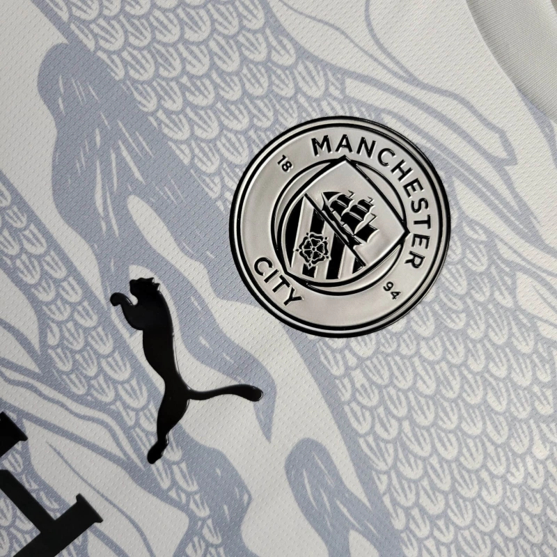 Manchester City Dragon Special Edition Long Sleeve Football Jersey Shirt 2024/25