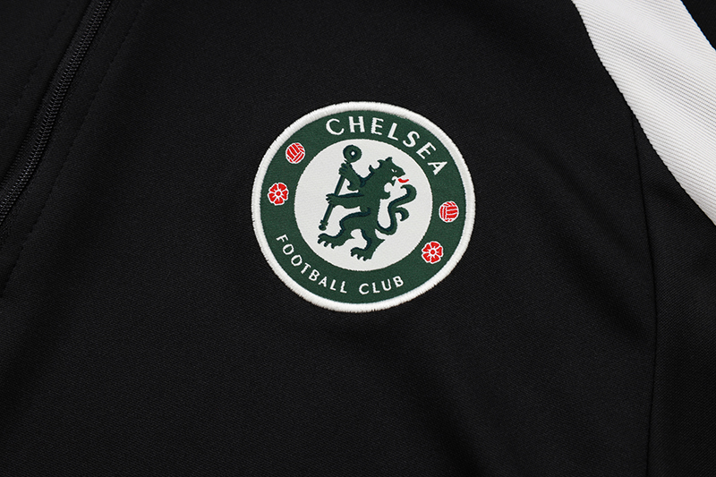 Chelsea Training Kit (Sweatshirt+Pants) Black 2025/26