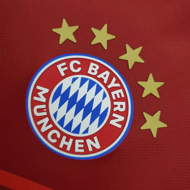 Bayern Munich Retro Jersey Home Soccer Shirt 2021/22